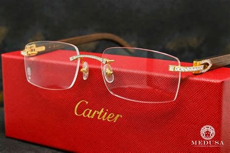 cartier glasses front|glasses that look like cartier.